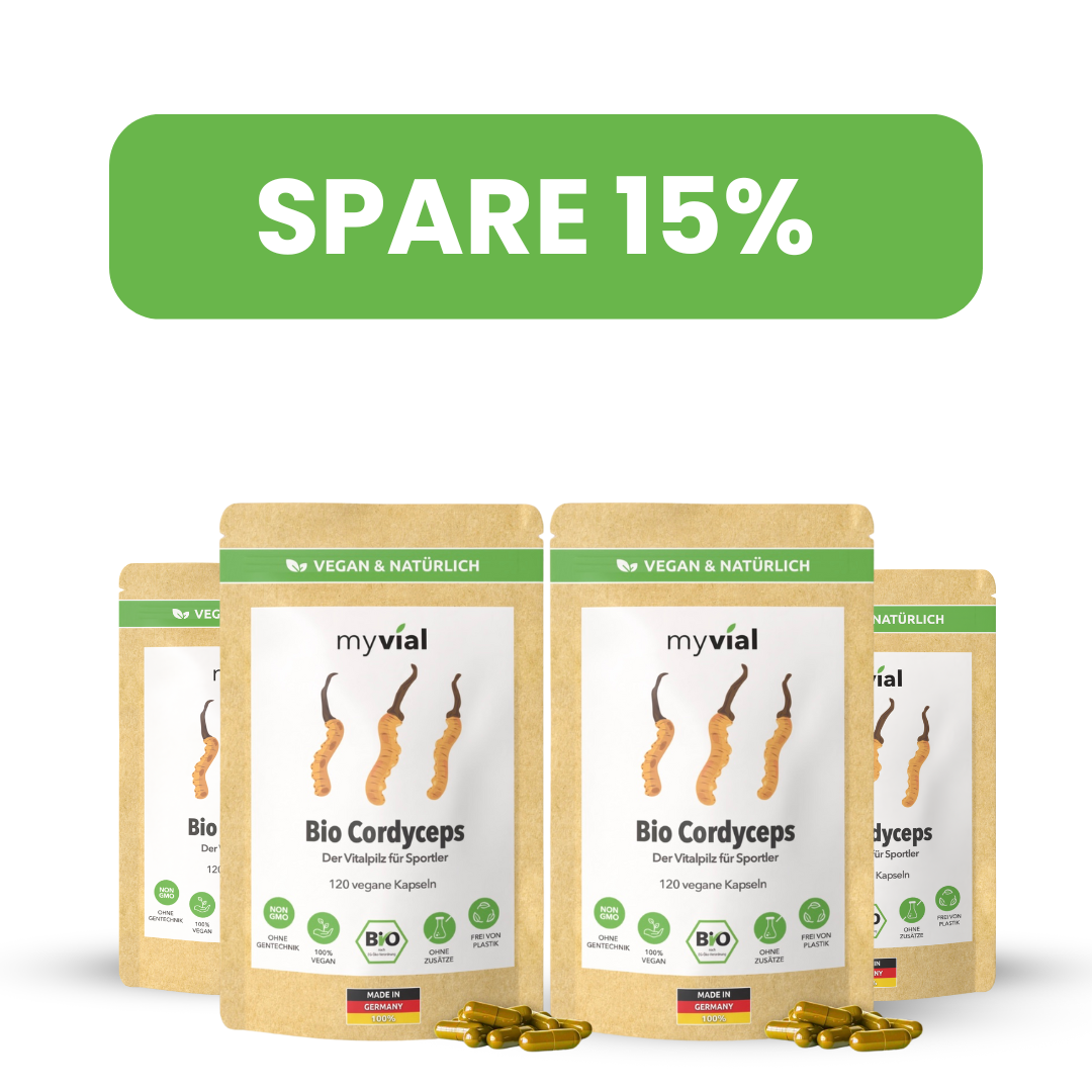 Capsule di Cordyceps biologico