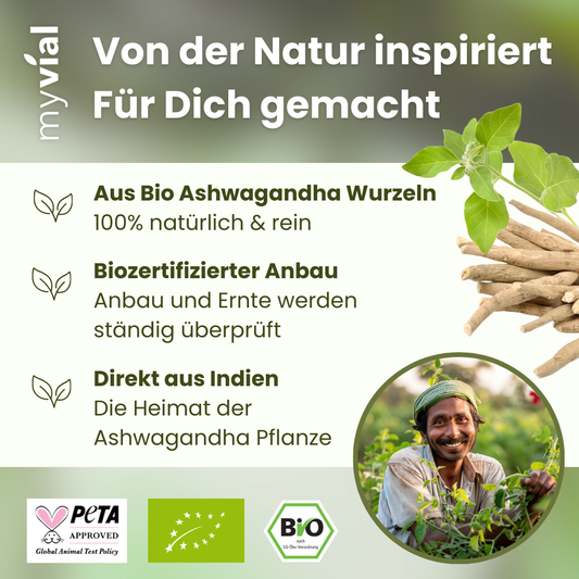 Capsule di Ashwagandha biologica