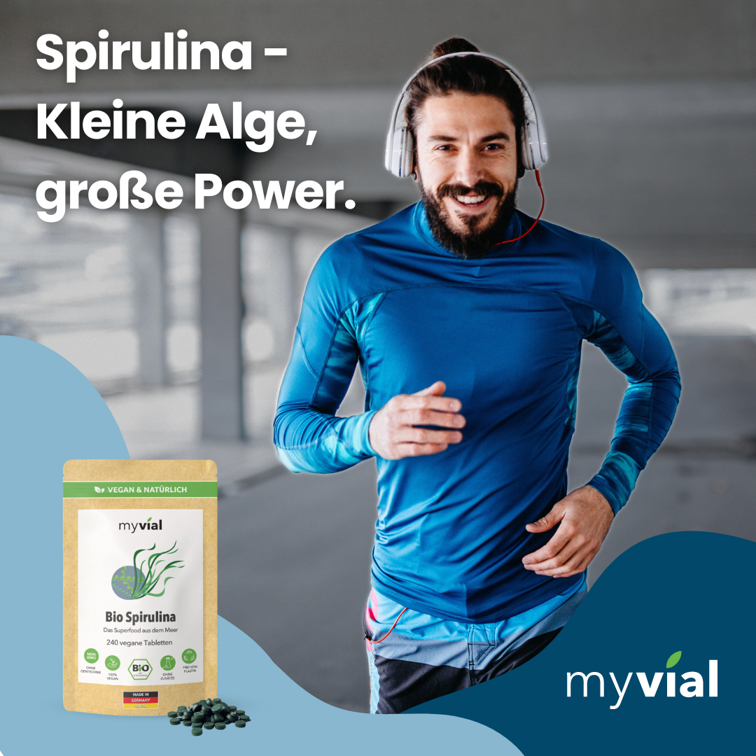 Compresse di spirulina biologica