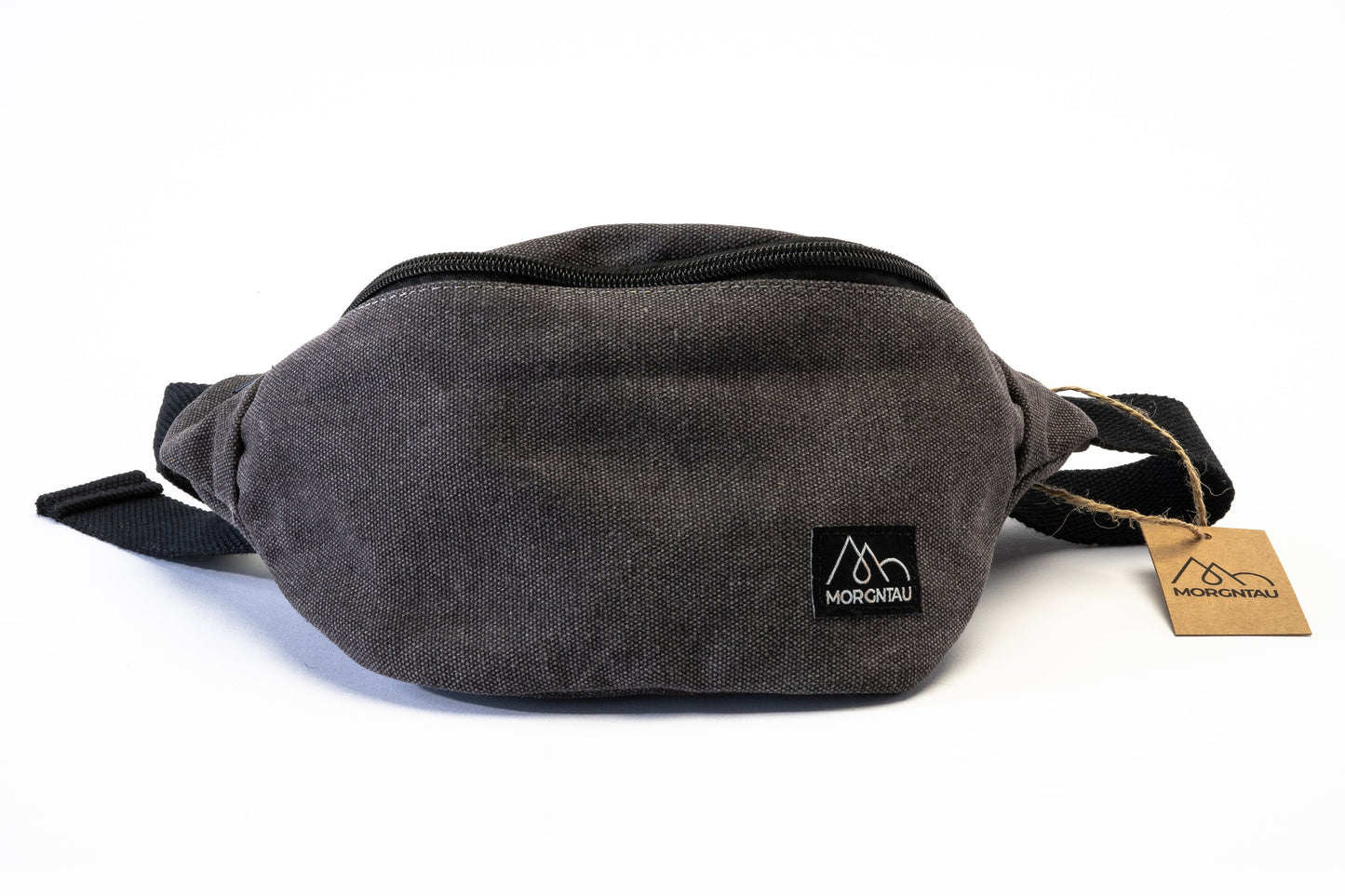 "Kyoto" Grey Fanny Pack