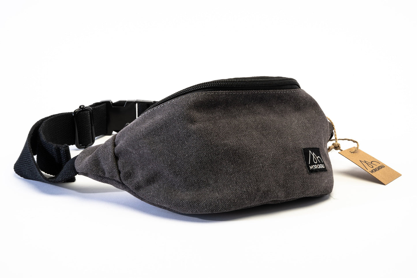 "Kyoto" Grey Fanny Pack