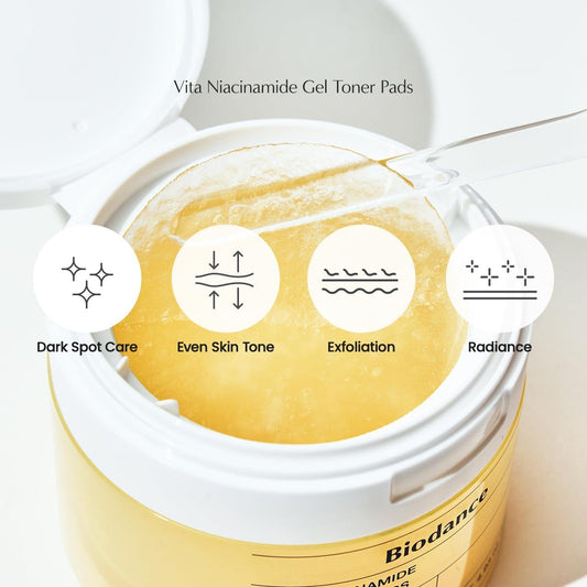 Biodance Vita Niacinamide Gel Toner Pads (60 pezzi)