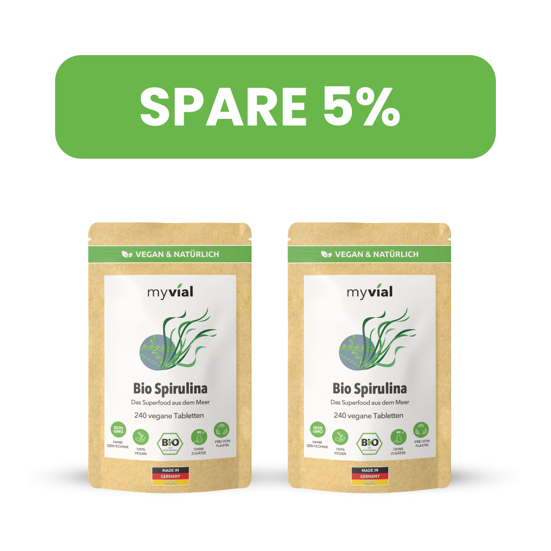 Compresse di spirulina biologica