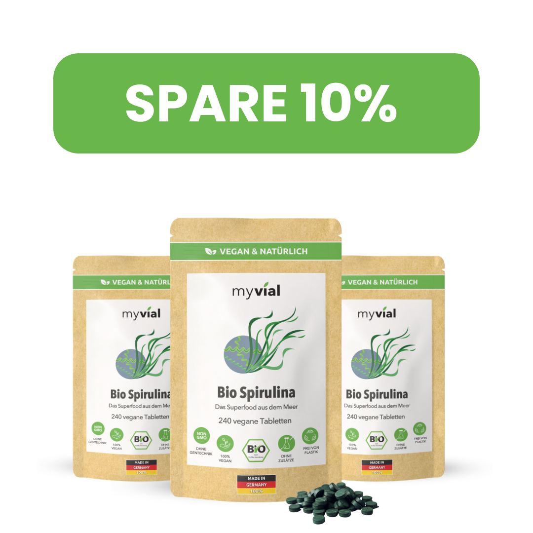 Compresse di spirulina biologica