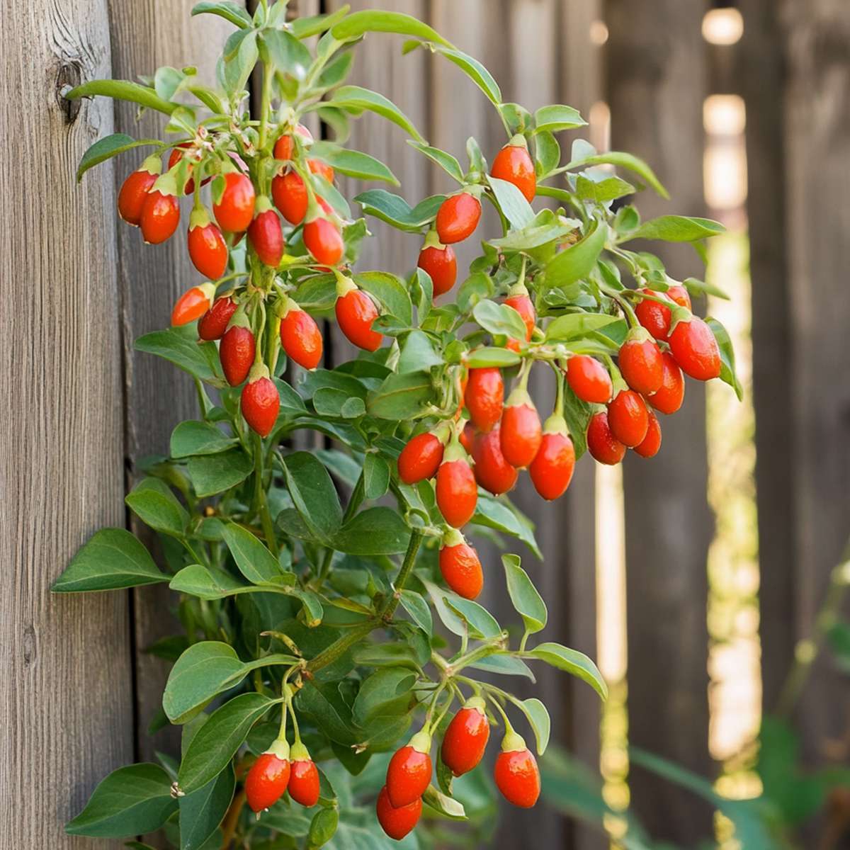 Obststrauch-Mix – 6 Pflanzen – Goji-Beere, Blaubeere & Cranberry – Actinidia, Vaccinium – Superfrüchte für Garten & Balkon – Winterhart & pflegeleicht – Höhe 25–40cm – Ø9cm