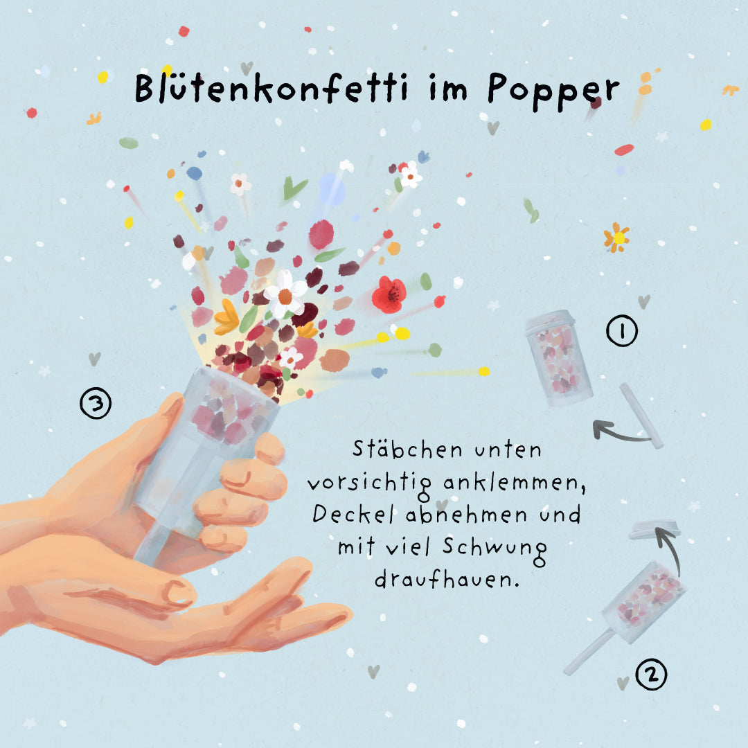 Flower confetti - Yay!