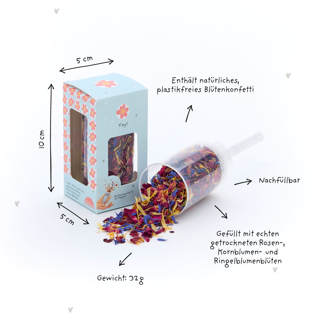 Flower confetti - Yay!