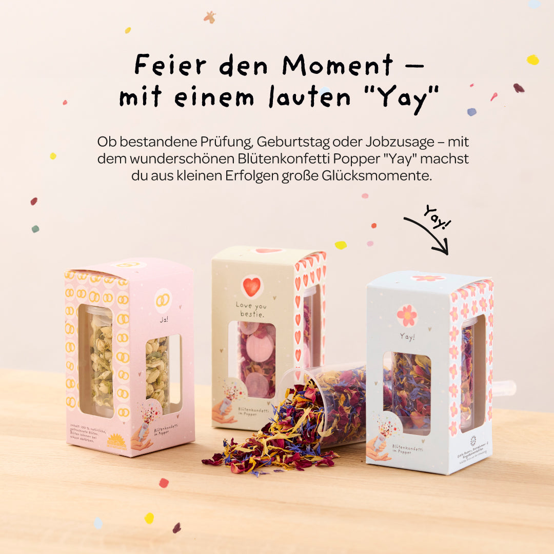 Flower confetti - Yay!