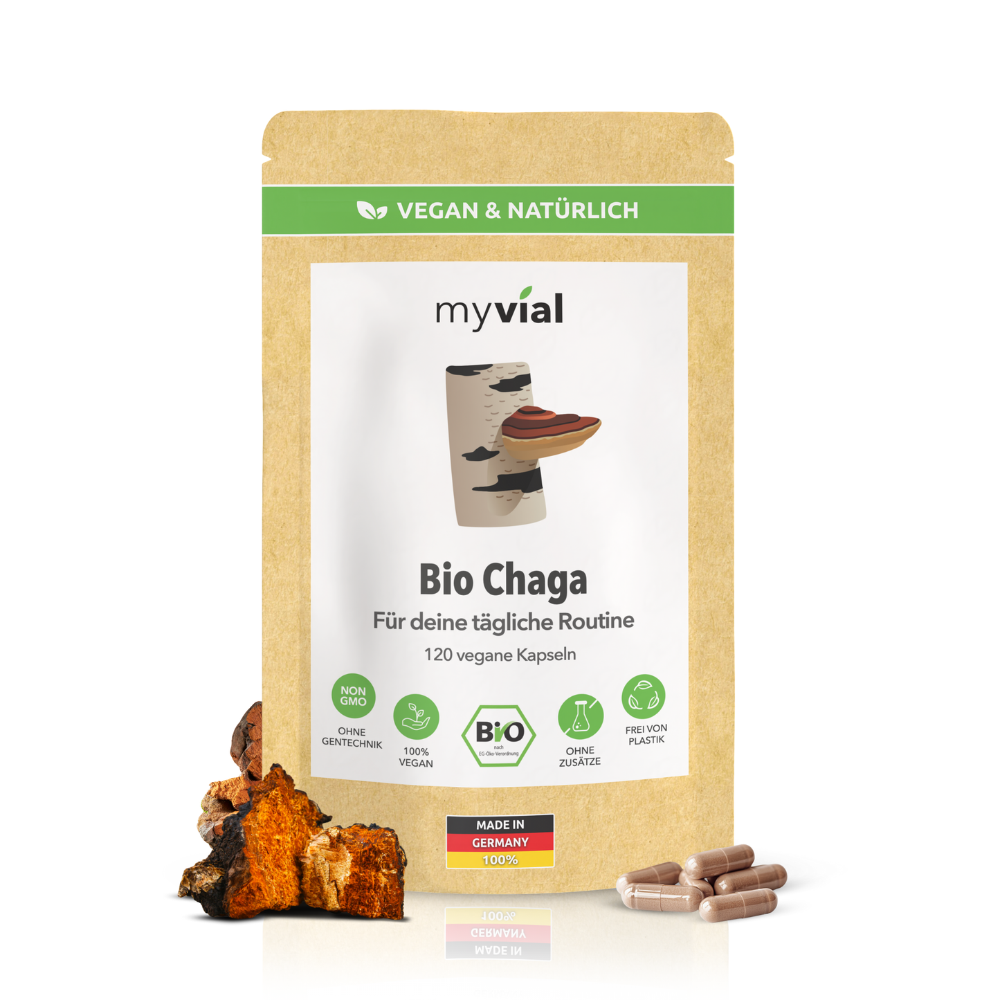 Organic Chaga Capsules