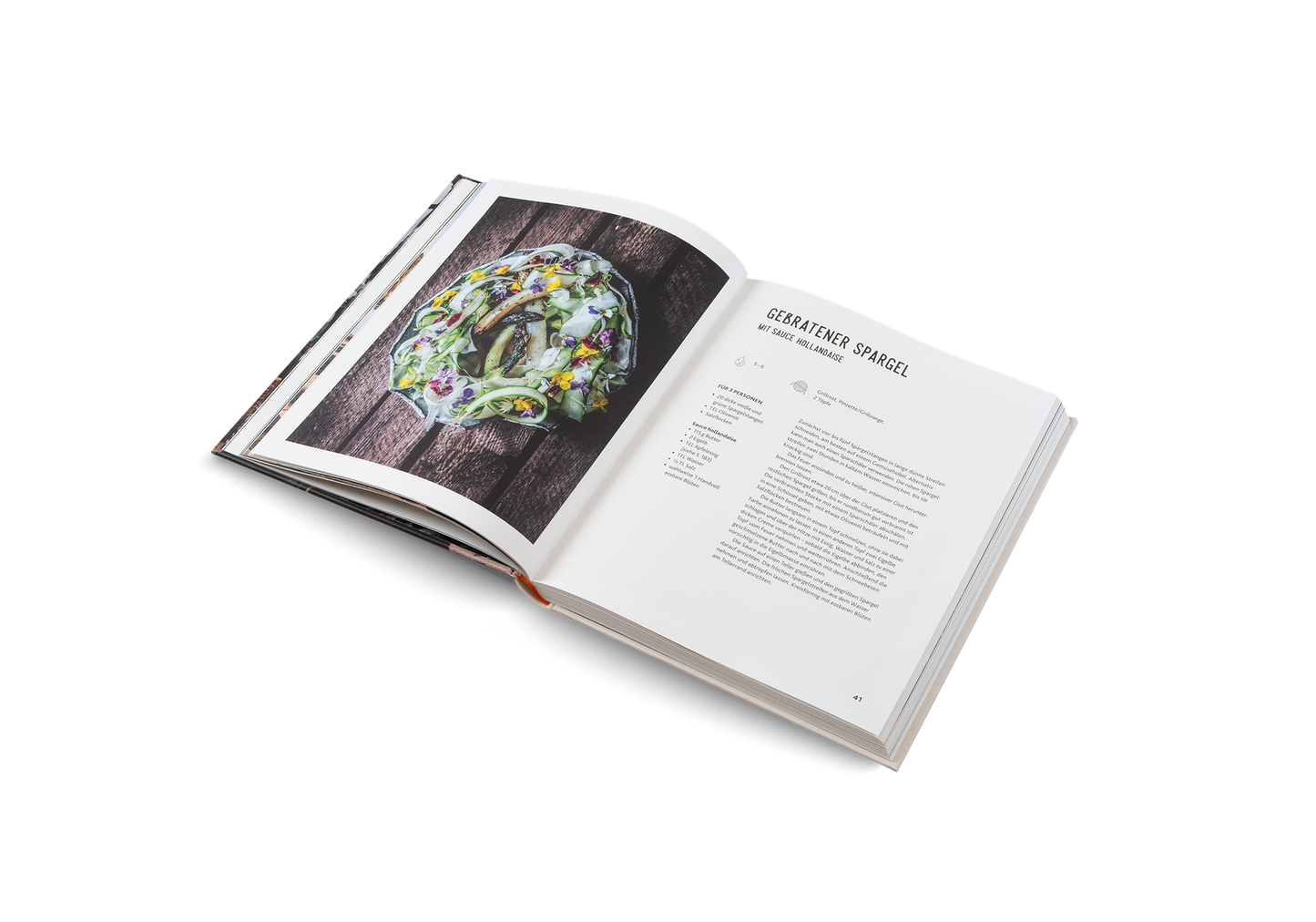 Vegetables cooked over a fire