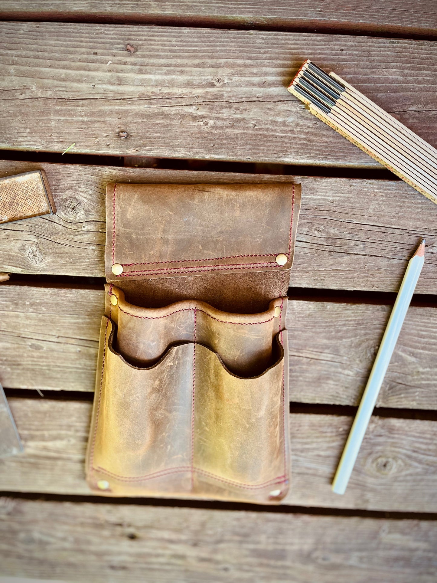 Allround Modul 1, Werkzeugtasche für den Gürtel, links