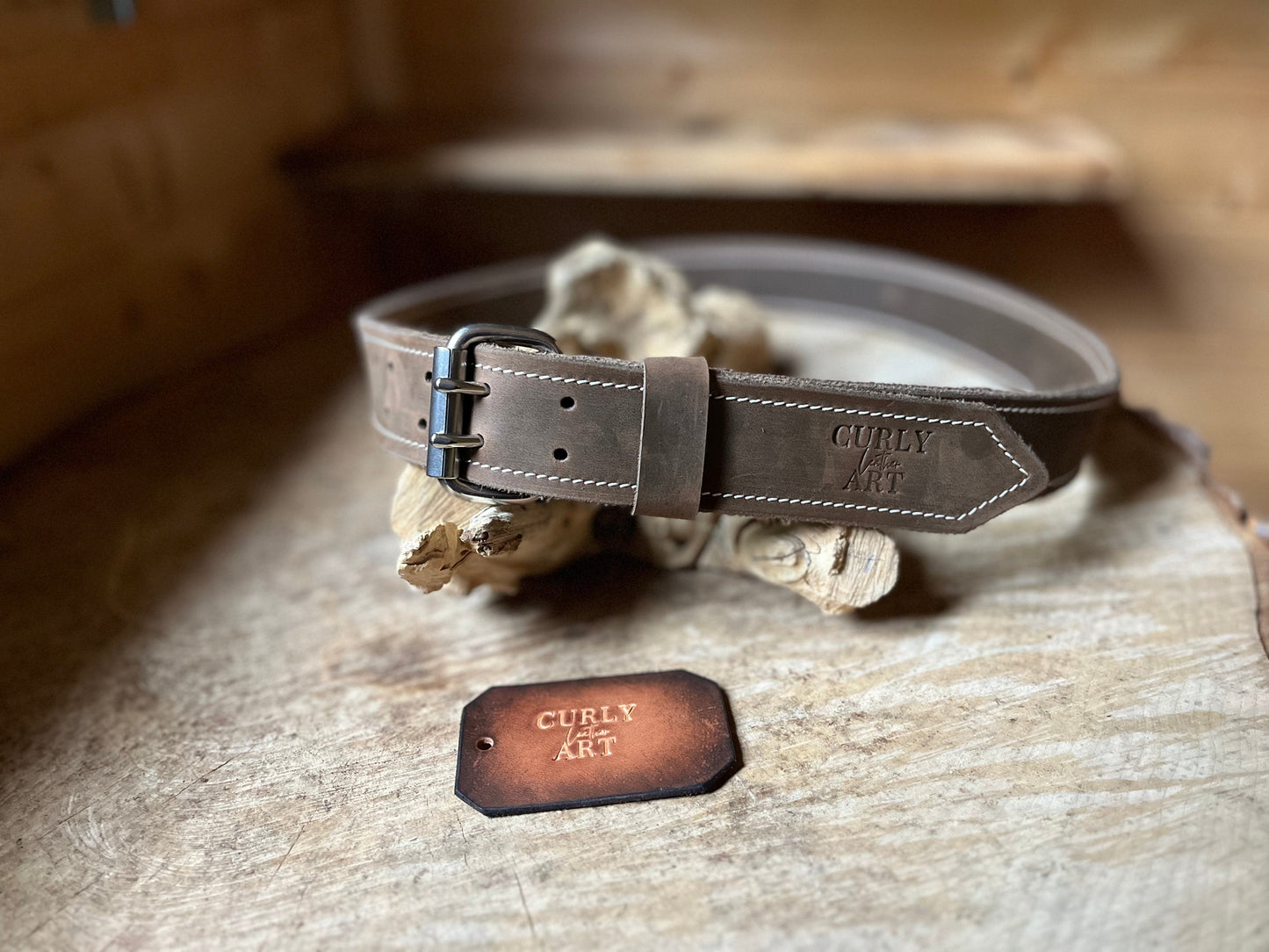 Werkzeuggürtel Set rechts – Arbeitsgürtel aus Leder mit Allround-Modul