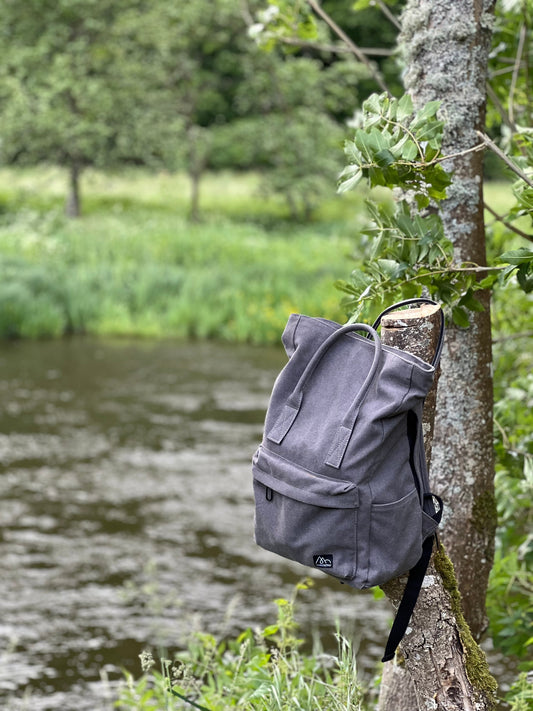 "Hummingbird" Backpack Grey NEW