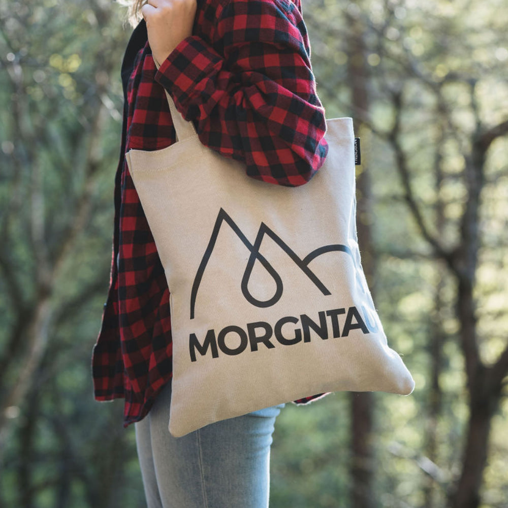 Borsa in iuta "Wombat" Beige