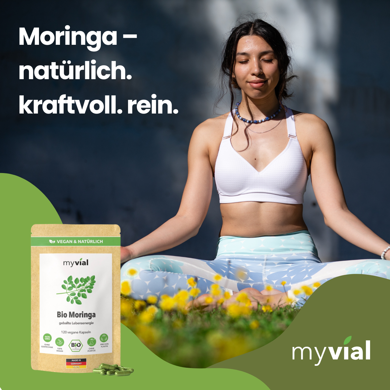 Capsule di Moringa biologica