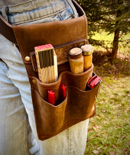 Allround Modul 1, Werkzeugtasche für den Gürtel, links