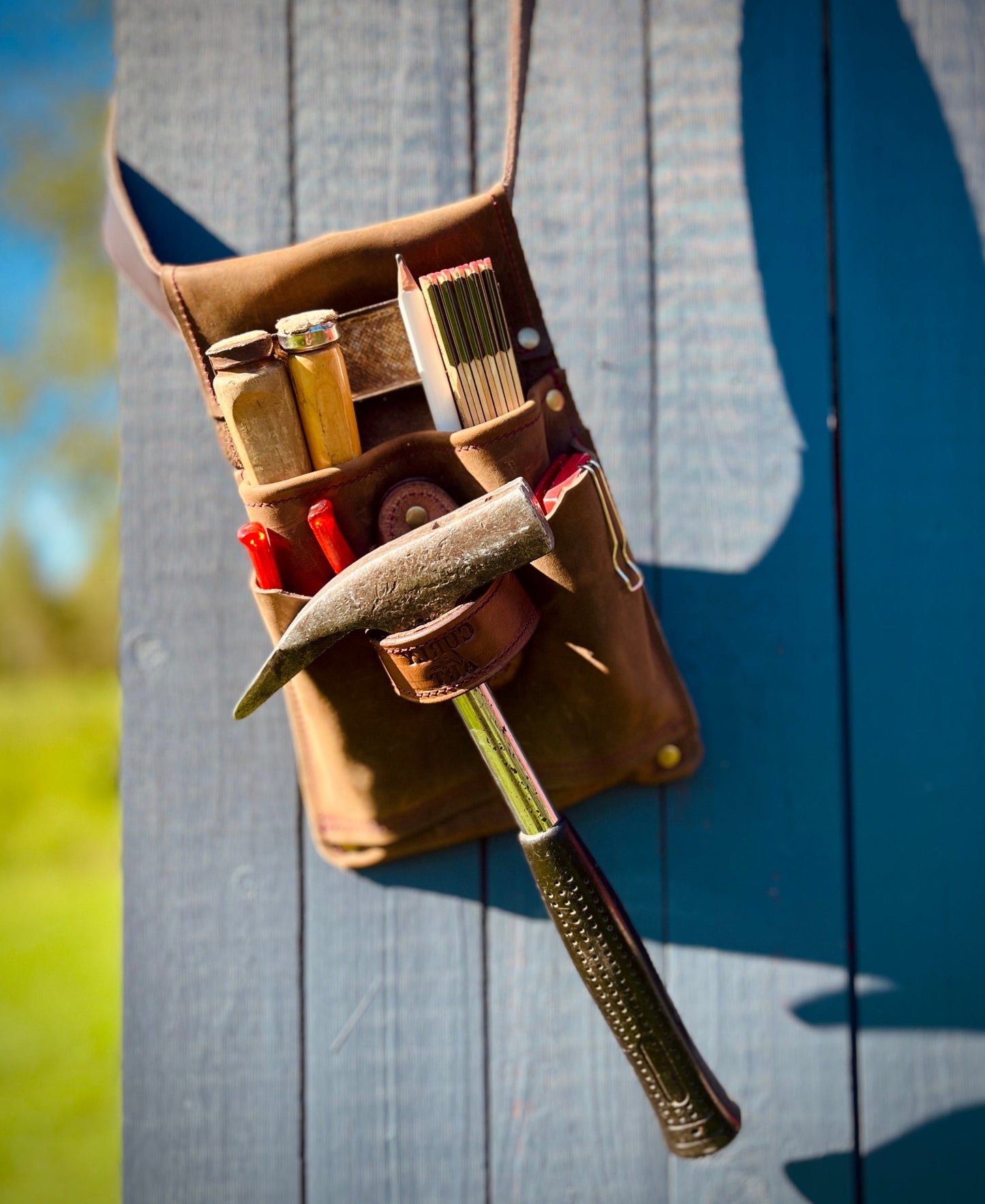 Allround Modul 1, Werkzeugtasche für den Gürtel, links