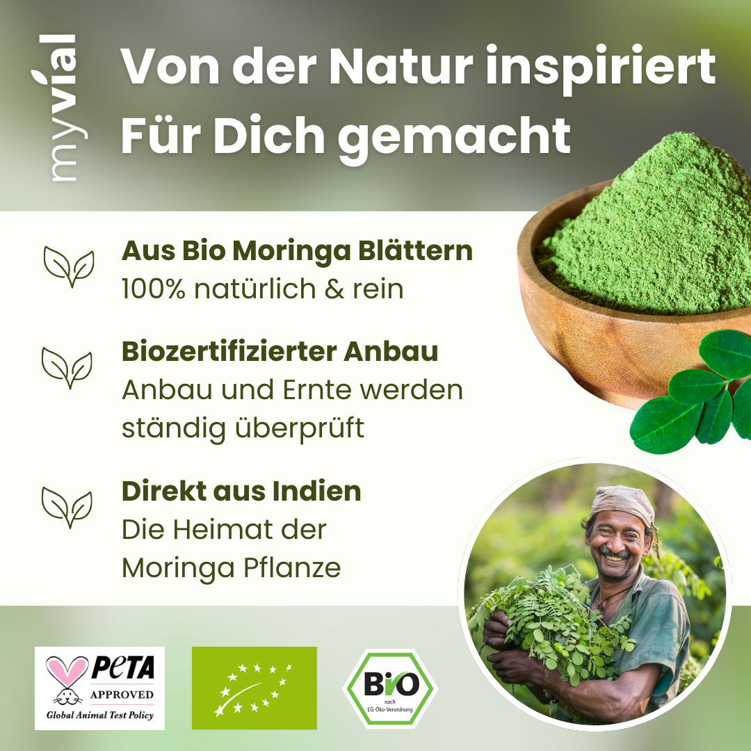 Capsule di Moringa biologica