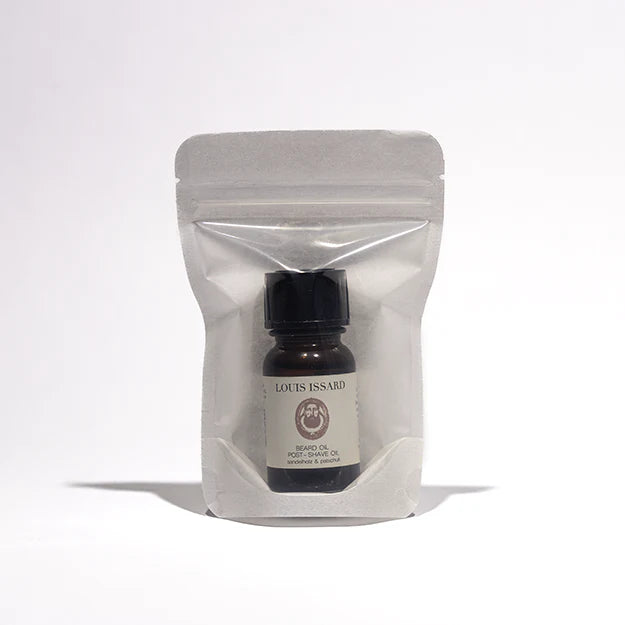 Olio da barba al sandalo e patchouli per barba e dopobarba, 30 ml