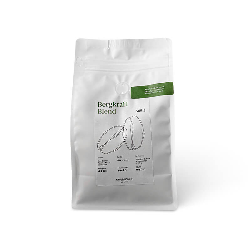 Organic Espresso Bergkraft Fully Automatic Coffee Machines Specialty Coffee Beans