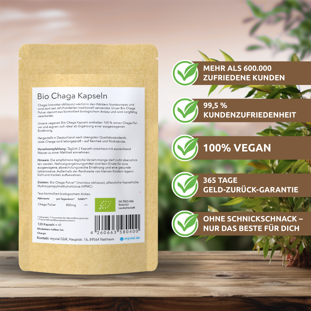 Organic Chaga Capsules