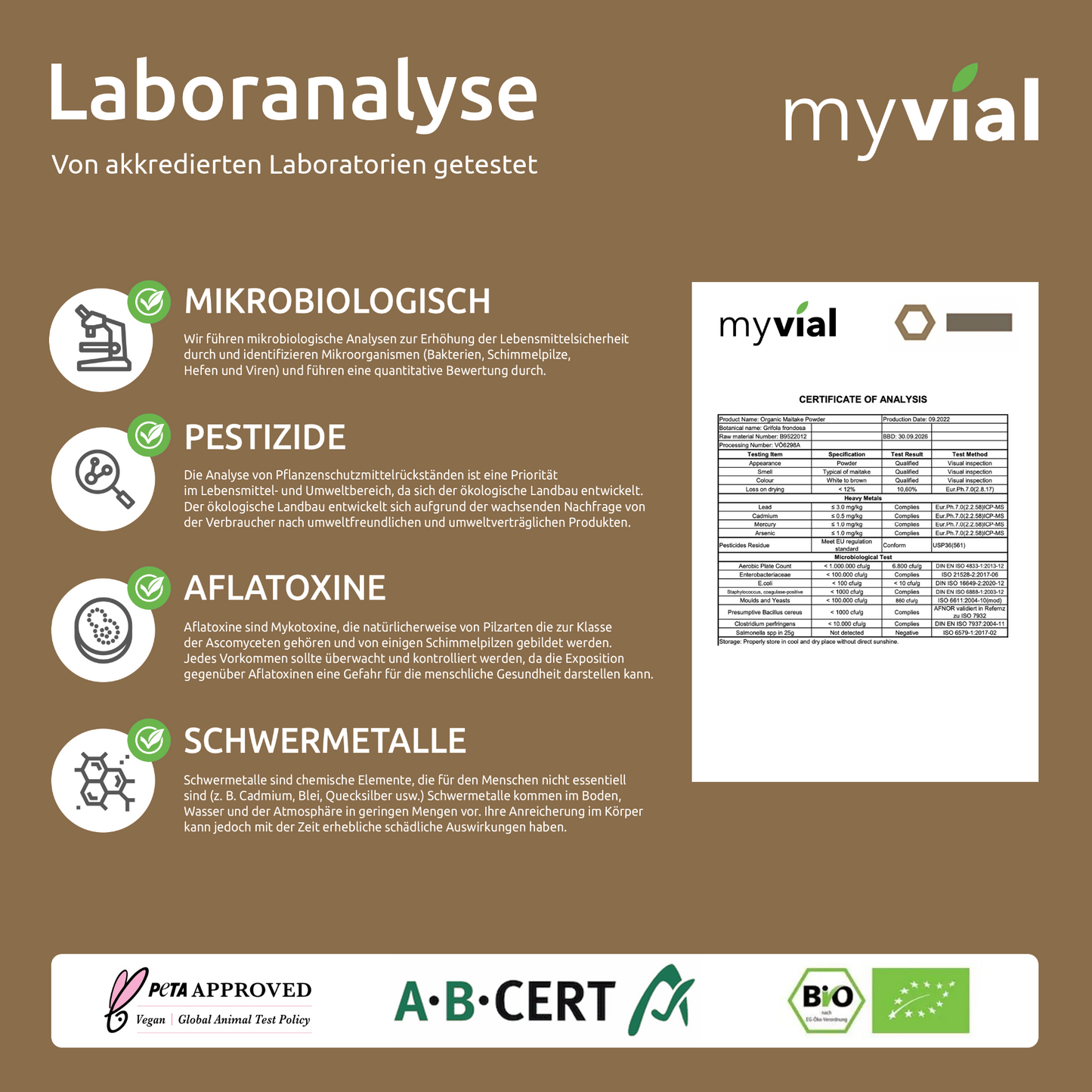 Capsule di Maitake biologico