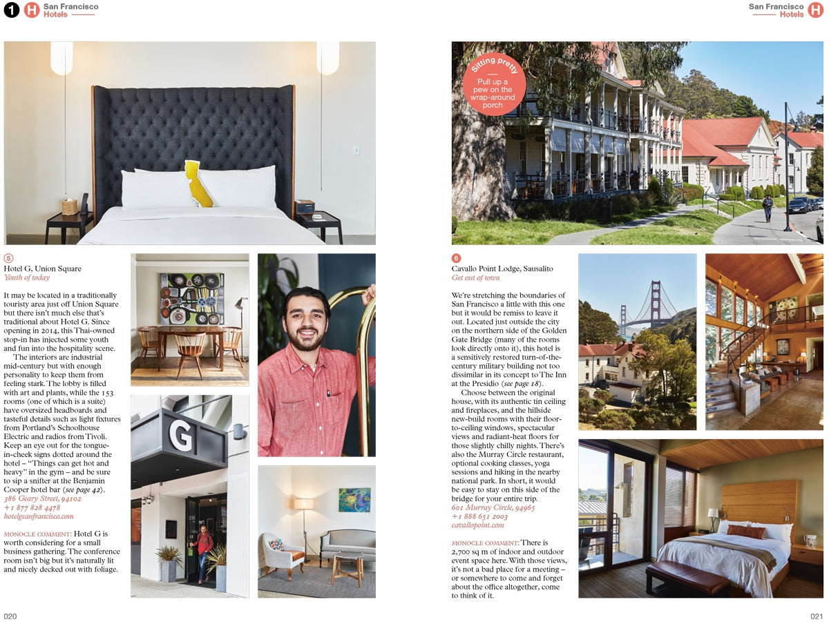 San Francisco: la serie di guide turistiche Monocle