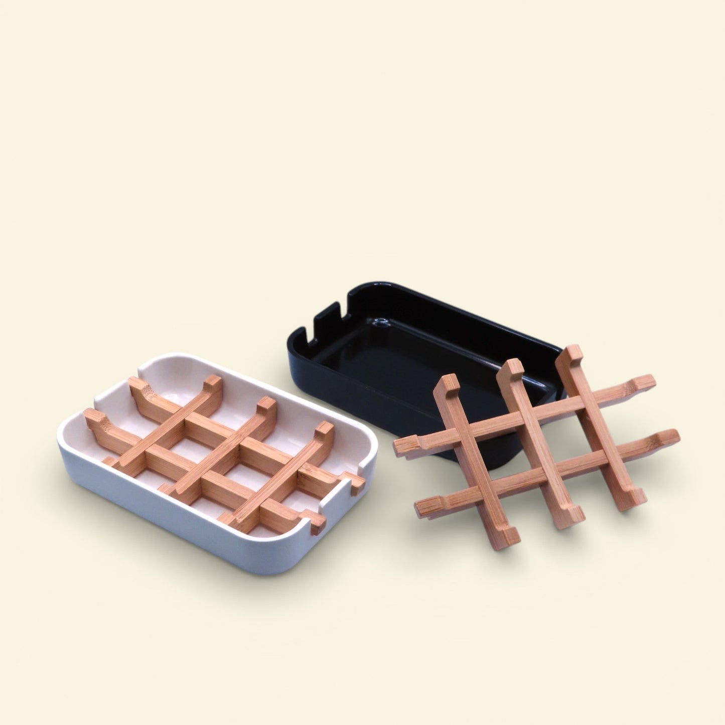 Portasapone in bambù