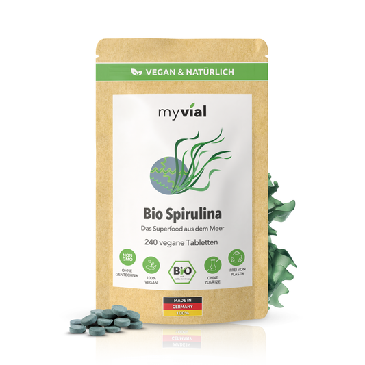 Compresse di spirulina biologica