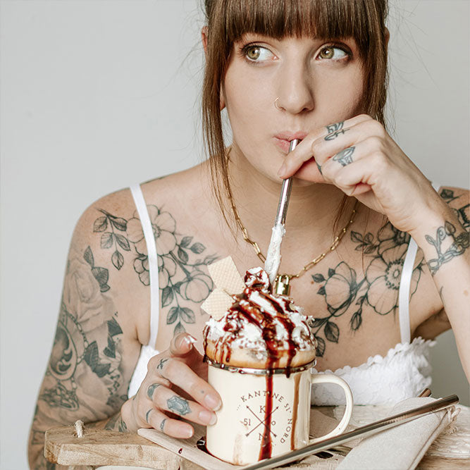 Stainless steel straws