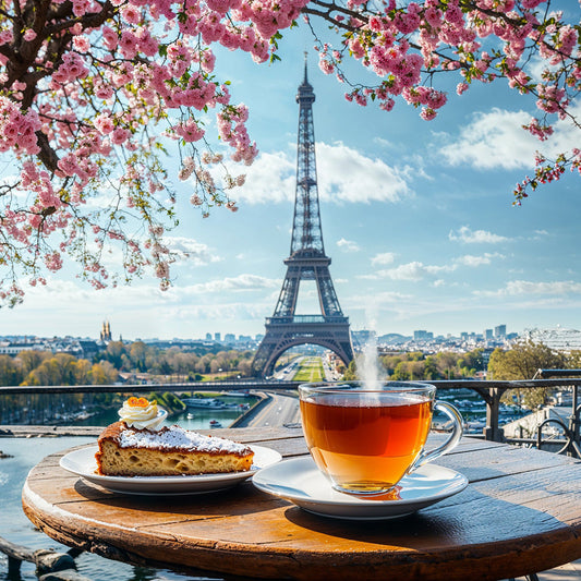Crostata al limone di Zarah, tè alla vaniglia e citronella
